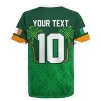 Custom Ireland Football Rugby Jersey The Boys in Green-Go Champions