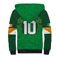 Custom Ireland Football Sherpa Hoodie The Boys in Green-Go Champions