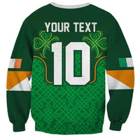 Custom Ireland Football Sweatshirt The Boys in Green-Go Champions