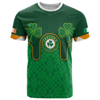 Custom Ireland Football T Shirt The Boys in Green-Go Champions