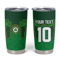 Custom Ireland Football Tumbler Cup The Boys in Green-Go Champions