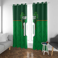 Custom Ireland Football Window Curtain The Boys in Green-Go Champions