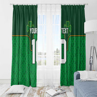 Custom Ireland Football Window Curtain The Boys in Green-Go Champions