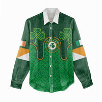 Custom Ireland Football Women Casual Shirt The Boys in Green-Go Champions