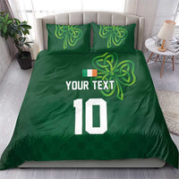 Custom Ireland Rugby-Celtic Shamrocks Bedding Set