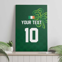Custom Ireland Rugby-Celtic Shamrocks Canvas Wall Art
