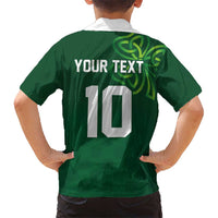 Custom Ireland Rugby-Celtic Shamrocks Hawaiian Shirt