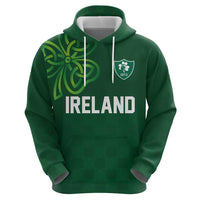 Custom Ireland Rugby-Celtic Shamrocks Hoodie