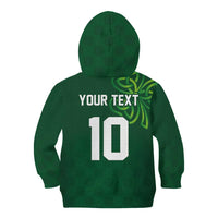 Custom Ireland Rugby-Celtic Shamrocks Kid Hoodie