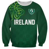 Custom Ireland Rugby-Celtic Shamrocks Sweatshirt