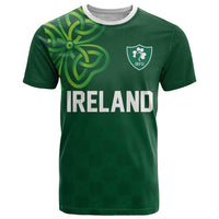 Custom Ireland Rugby-Celtic Shamrocks T Shirt