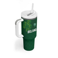 Custom Ireland Rugby-Celtic Shamrocks Tumbler With Handle