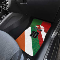Custom Canada and Ireland Car Mats Shamrocks and Maple Leaves