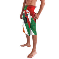 Custom Canada and Ireland Lavalava Shamrocks and Maple Leaves