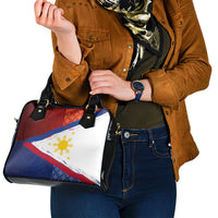 Philippines National Flag Day Shoulder Handbag Polynesian and Yakan Tattoo Brush Style