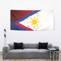 Philippines National Flag Day Tapestry Polynesian and Yakan Tattoo Brush Style