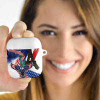 French-American Heritage Month AirPods Case Dual Heritage and National Flag