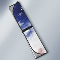 French-American Heritage Month Auto Sun Shade Dual Heritage and National Flag