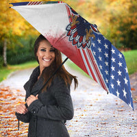 French-American Heritage Month Umbrella Dual Heritage and National Flag