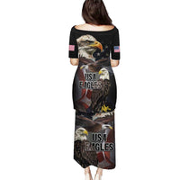 American Eagles Puletasi United States Flag Vintage Style - Wonder Print Shop