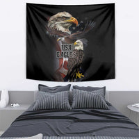 American Eagles Tapestry United States Flag Vintage Style - Wonder Print Shop