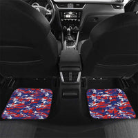 American Eagles Car Mats United States Flag Camouflage Style - Wonder Print Shop