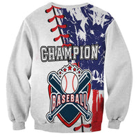 American Baseball Sweatshirt Go Champion 2024 - Wonder Print Shop