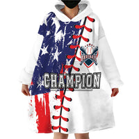 American Baseball Wearable Blanket Hoodie Go Champion 2024 - Wonder Print Shop