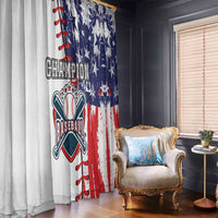 American Baseball Window Curtain Go Champion 2024 - Wonder Print Shop