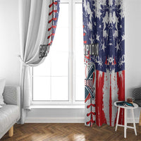 American Baseball Window Curtain Go Champion 2024 - Wonder Print Shop