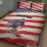 American Football Quilt Bed Set Go Champion 2024 - Wonder Print Shop
