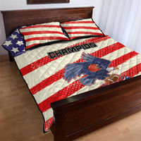 American Football Quilt Bed Set Go Champion 2024 - Wonder Print Shop