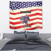 American Football Tapestry Go Champion 2024 - Wonder Print Shop