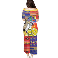 Philippines Kadayawan Puletasi Filipino Eagle Durian with Polynesian and Igorots Pattern - Wonder Print Shop