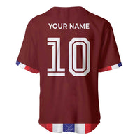 Custom Norway Football Baseball Jersey Norwegian Stripes-Viking Style - Wonder Print Shop
