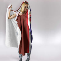 Norway Football Hooded Blanket Norwegian Stripes-Viking Style - Wonder Print Shop