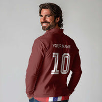 Custom Norway Football Long Sleeve Polo Shirt Norwegian Stripes-Viking Style - Wonder Print Shop