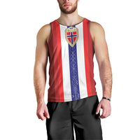Custom Norway Football Men Tank Top Norwegian Stripes-Viking Style - Wonder Print Shop