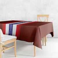 Norway Football Tablecloth Norwegian Stripes-Viking Style - Wonder Print Shop