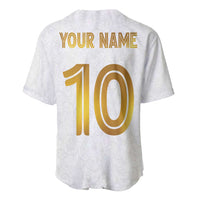 Custom Norway Football Baseball Jersey Norwegian Flag Style with Rosemaling Pattern - Wonder Print Shop