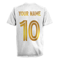 Custom Norway Football Rugby Jersey Norwegian Flag Style with Rosemaling Pattern - Wonder Print Shop