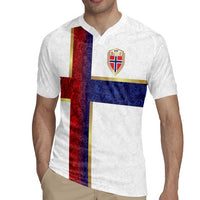 Custom Norway Football Rugby Jersey Norwegian Flag Style with Rosemaling Pattern - Wonder Print Shop