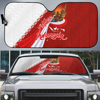 Indonesia Independence Day Auto Sun Shade Dirgahayu-Long Live Indonesia