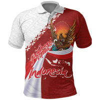 Indonesia Independence Day Polo Shirt Dirgahayu-Long Live Indonesia