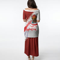 Indonesia Independence Day Puletasi Dirgahayu-Long Live Indonesia
