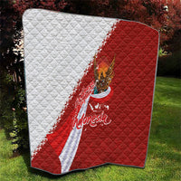Indonesia Independence Day Quilt Dirgahayu-Long Live Indonesia