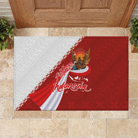 Indonesia Independence Day Rubber Doormat Dirgahayu-Long Live Indonesia