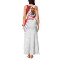 Indonesia Independence Day Tank Maxi Dress Dirgahayu-Long Live Indonesia