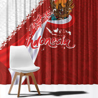 Indonesia Independence Day Window Curtain Dirgahayu-Long Live Indonesia