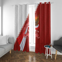 Indonesia Independence Day Window Curtain Dirgahayu-Long Live Indonesia